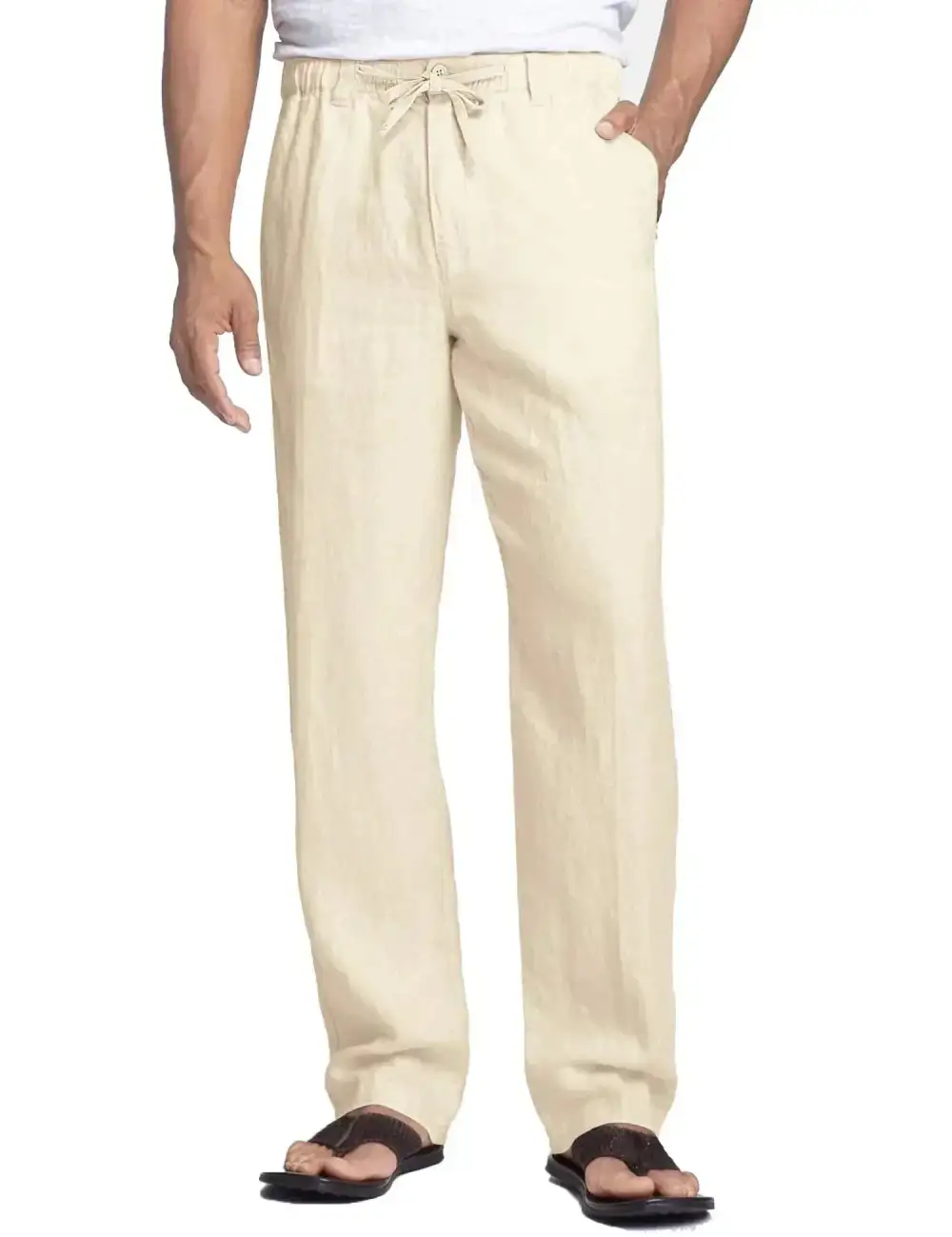 Refined Casual Fit Trousers