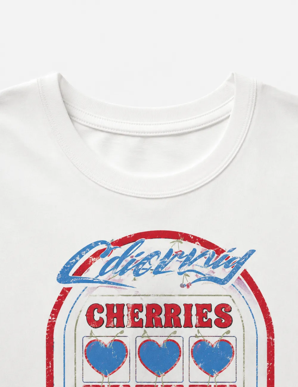 Graphic Round Neck Short Sleeves T-shirt