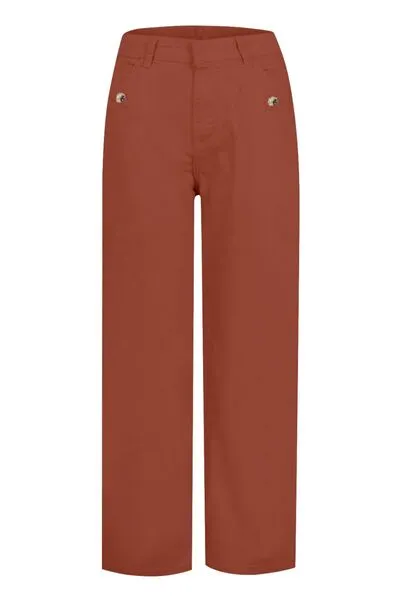 High Waist Pocket Denim Jeans