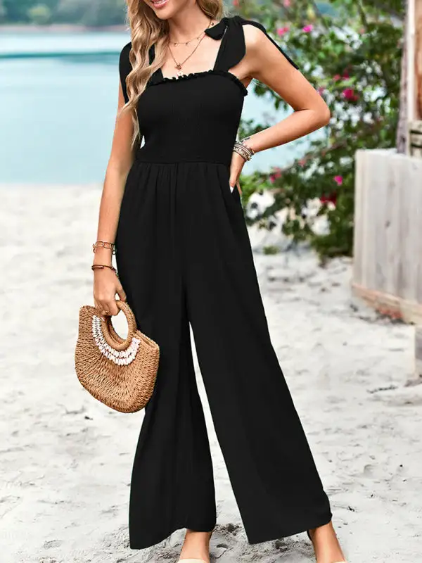 Clean High Waist Wrap Chest Spaghetti Accessory