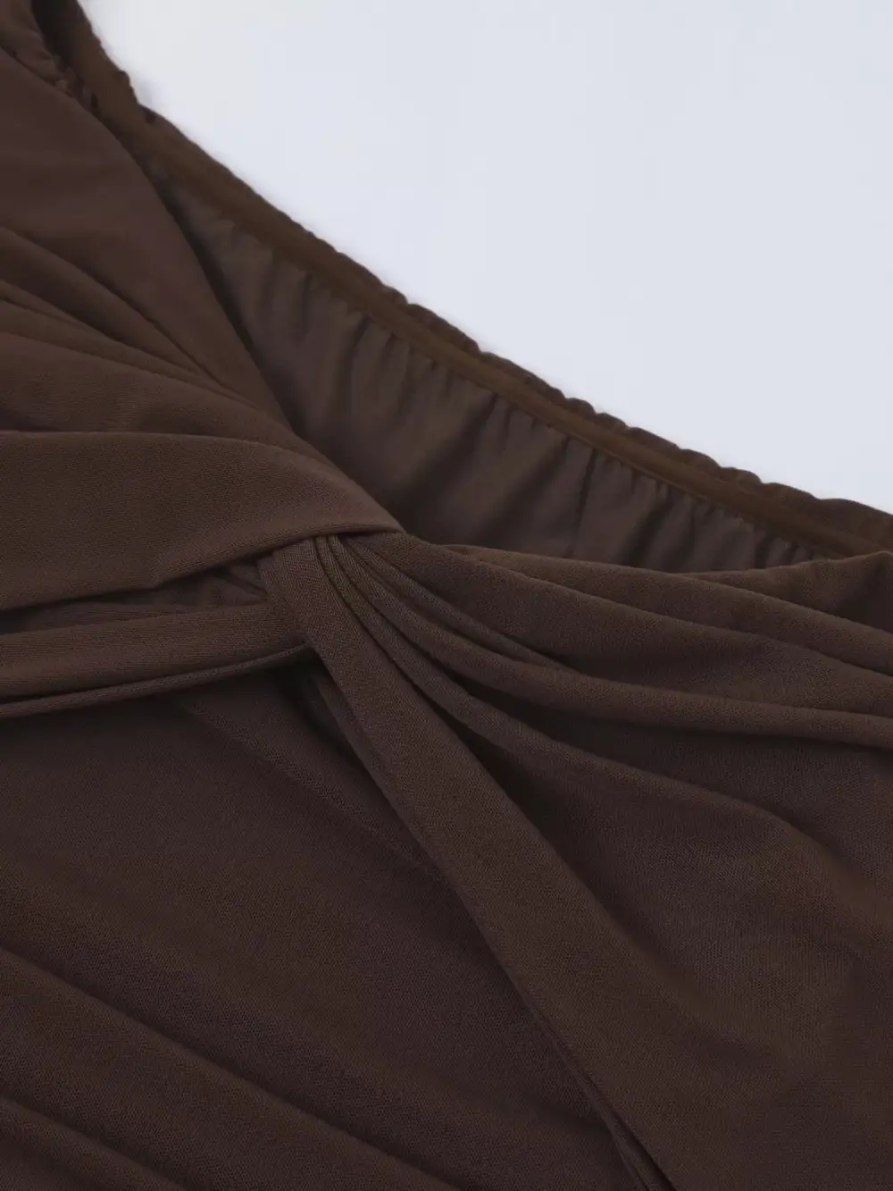 Comfort Fit Ruched Maxi Dress