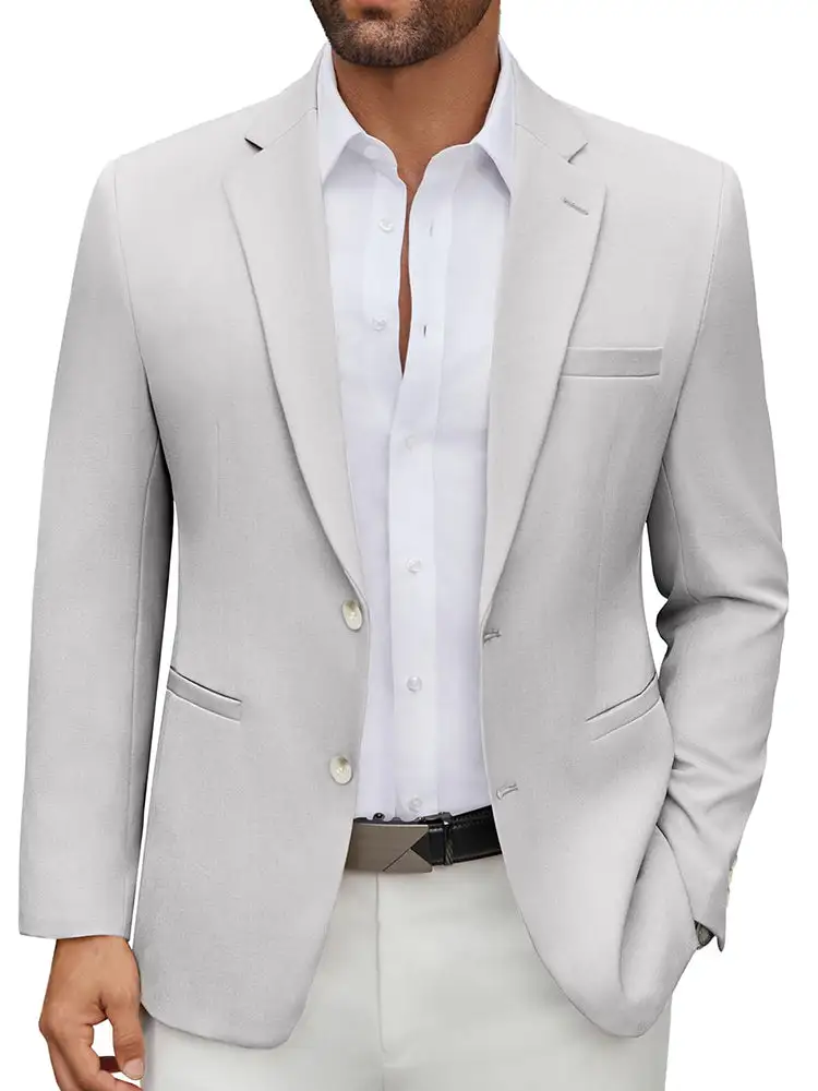 Classic Business Casual Blazer Suit Jacket