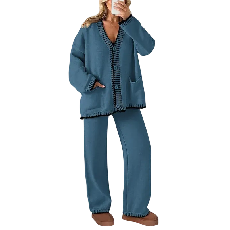 Women's two-piece winter knitted set[CLEARANCE ONLY FOR TODAY]
