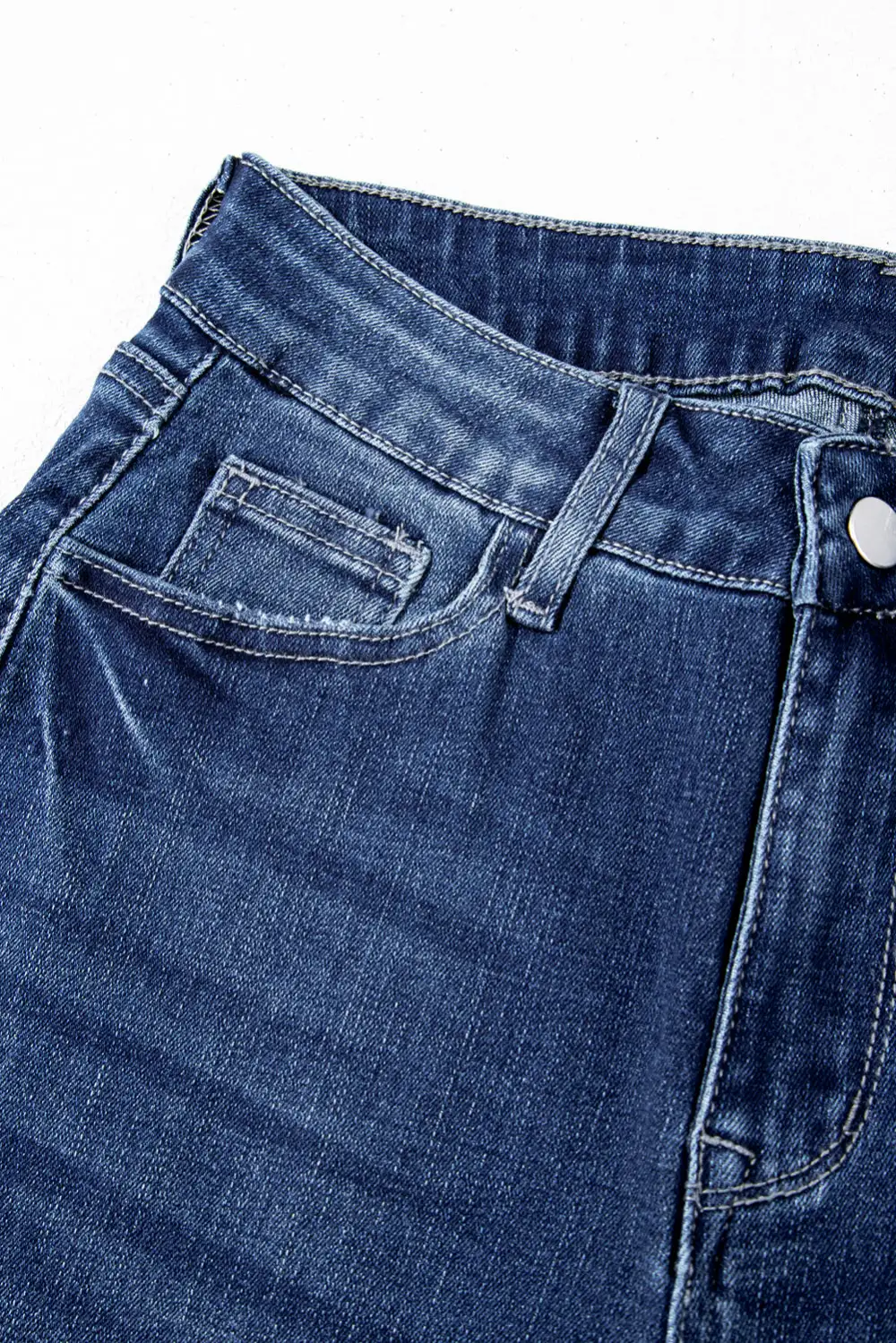 Subtle Texture Relaxed Fit Denim Jeans