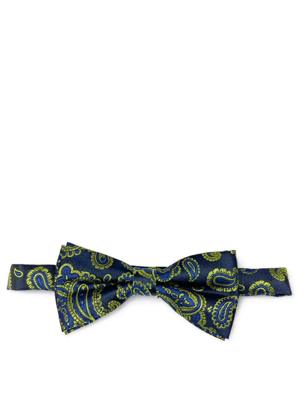 Contemporary Paisley Polyester Bow Tie