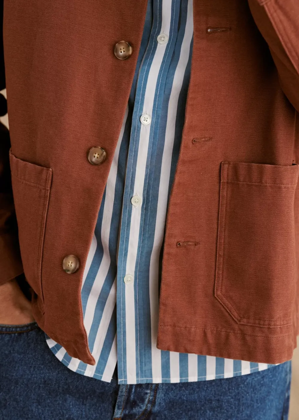 Plain Slight Stretch Jacket