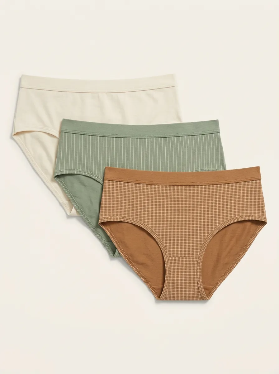Striped Brief Set