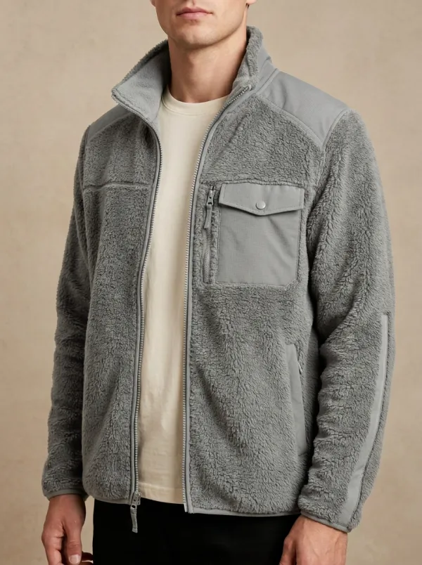 Forest Sherpa Fleece Jacket