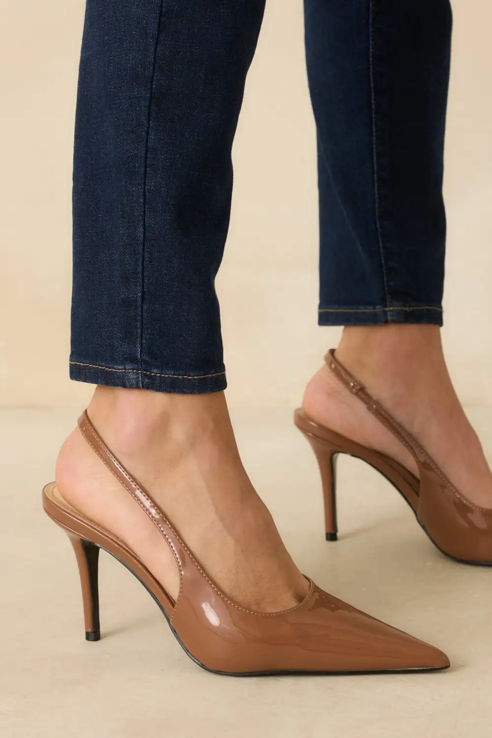 Easygoing Slingback Heels