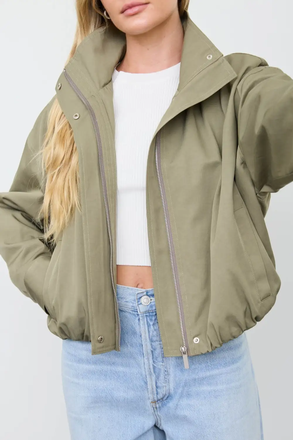 Bubble Hem Jacket