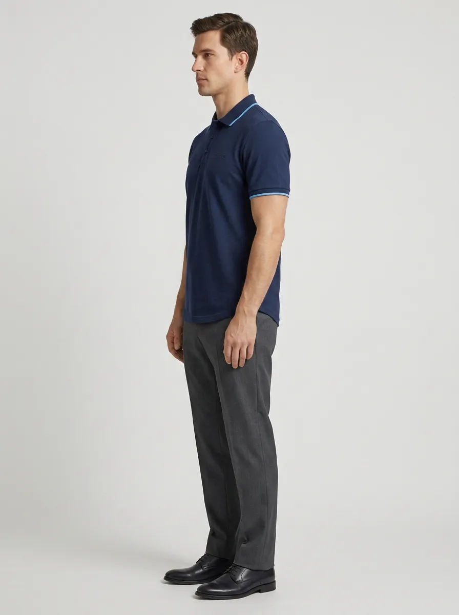 Modern Outdoor-Look Men's Polo Shirt