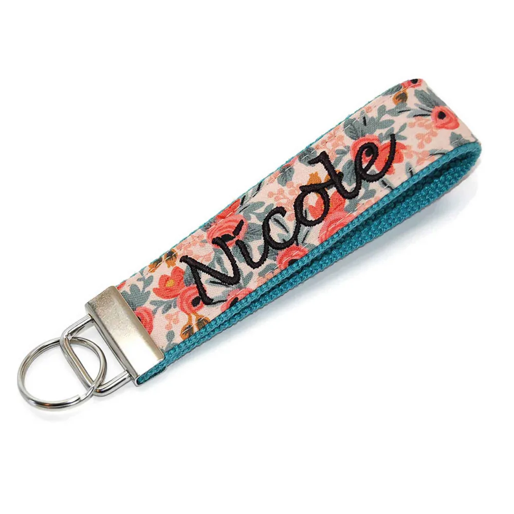Floral Distinctive Keychain