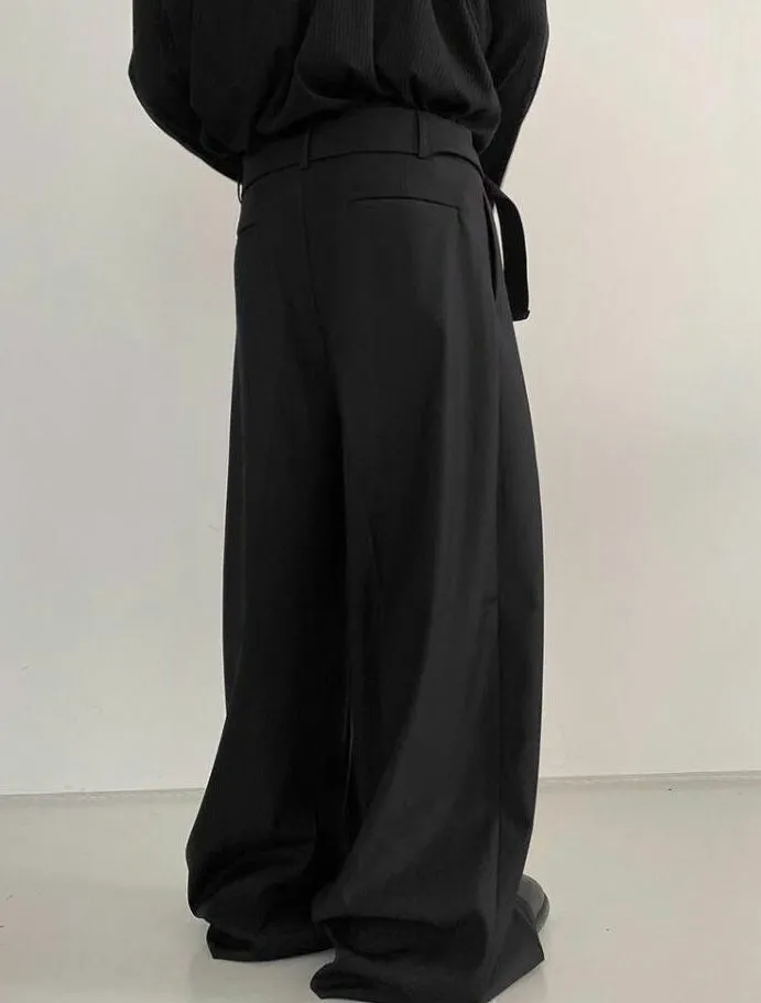 Elegant Everyday Black Tailored Pants