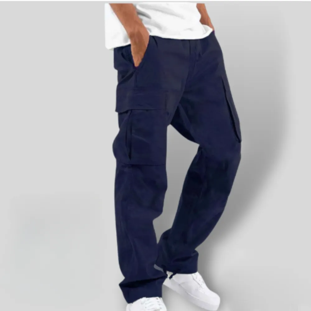 Men's Cargo Pants Relaxed Fit with Multiple Pockets
