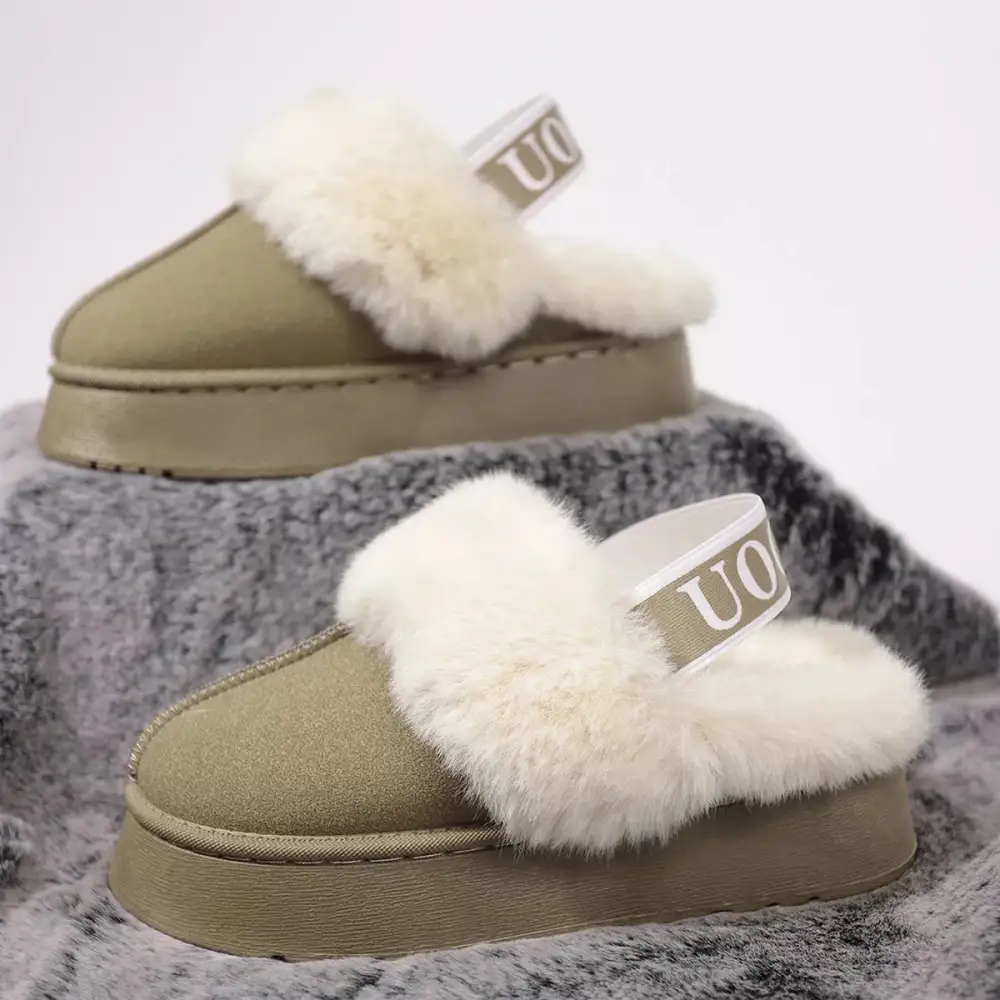 Refined Round Toe Platform Ankle Boots