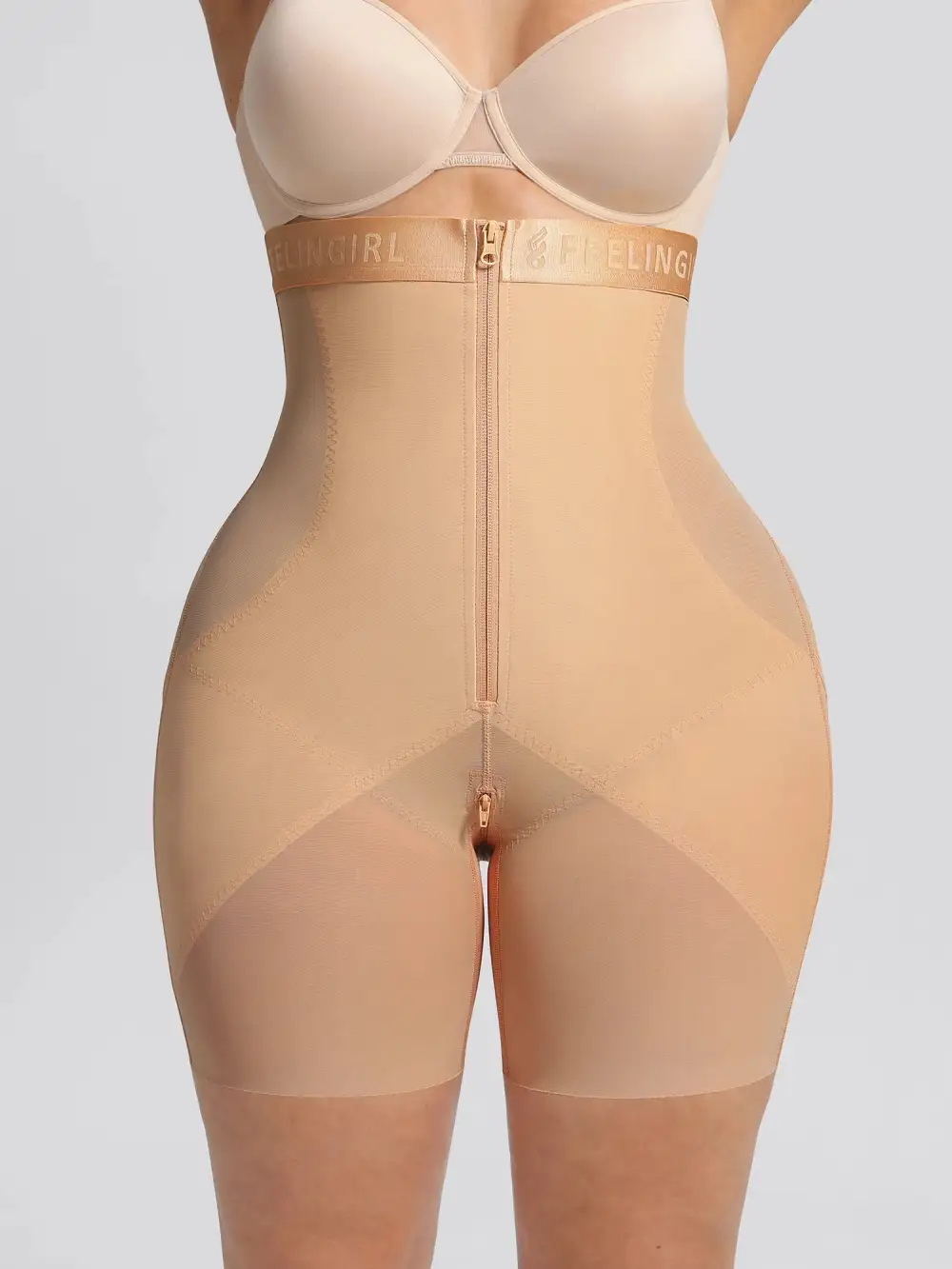 Mesh Panel Featherlight Shaping Shorts