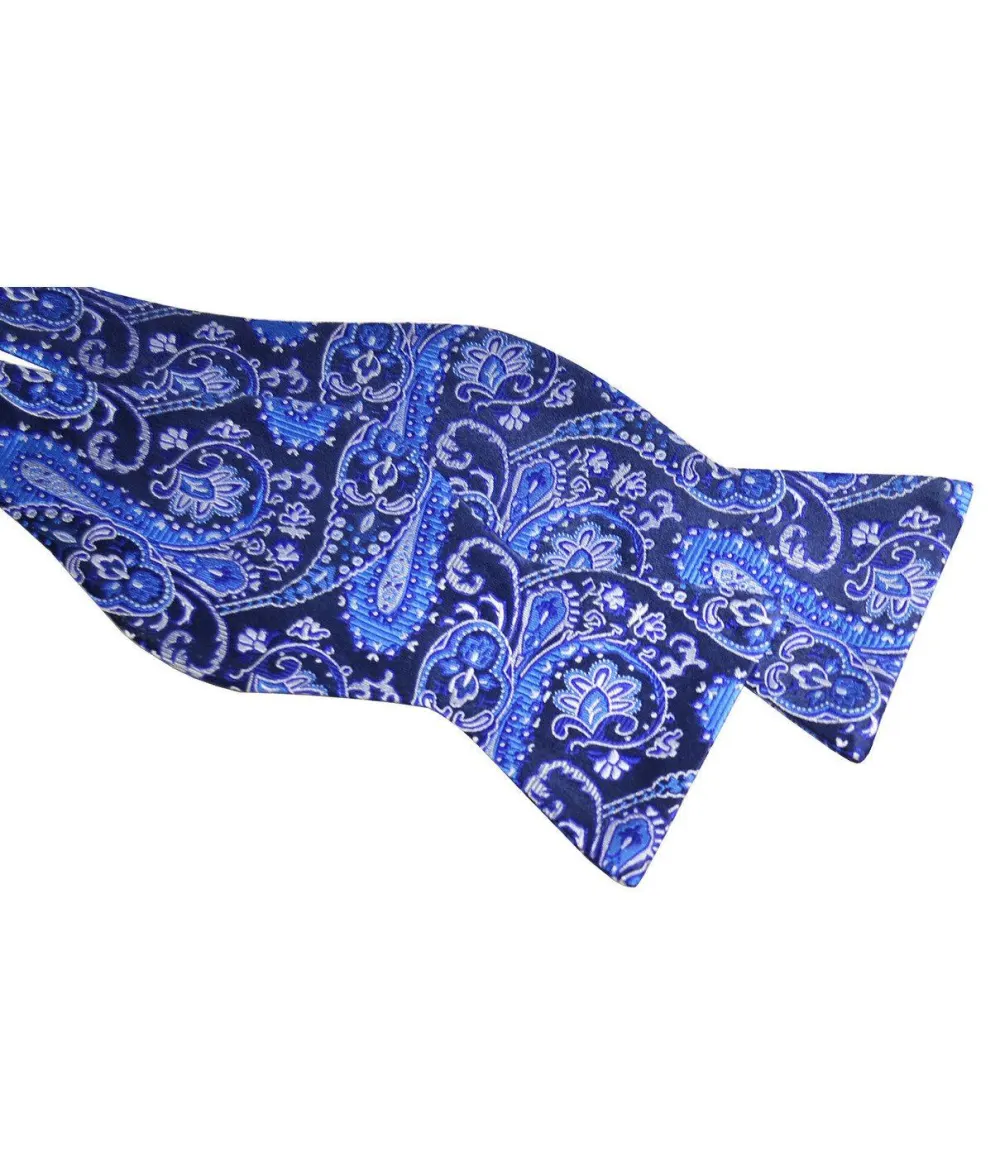 Smart Paisley Silk Bow Tie