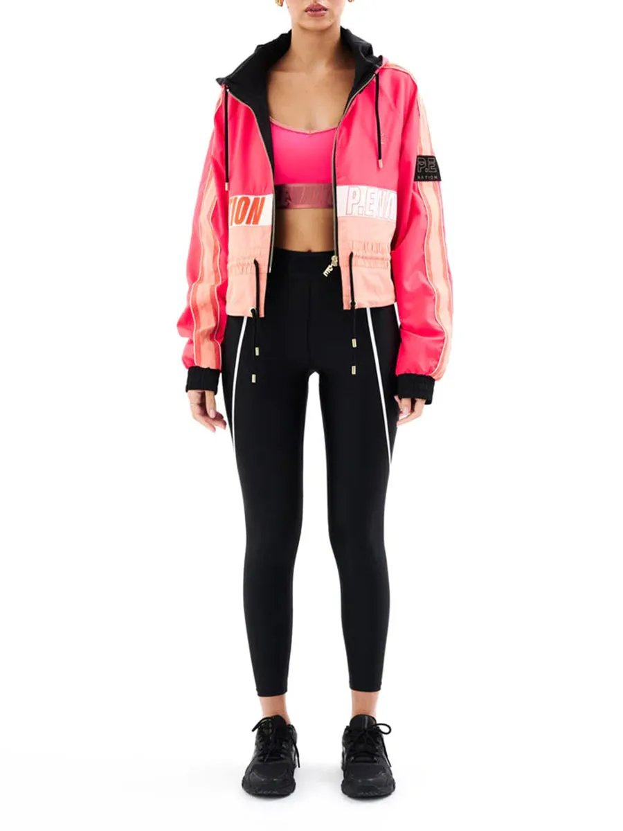 ZIP UP CROPPED JACKET
