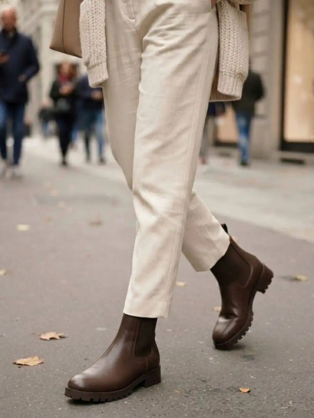 Women's Classic Country Water Resistant Vegan Leather Chelsea Boots