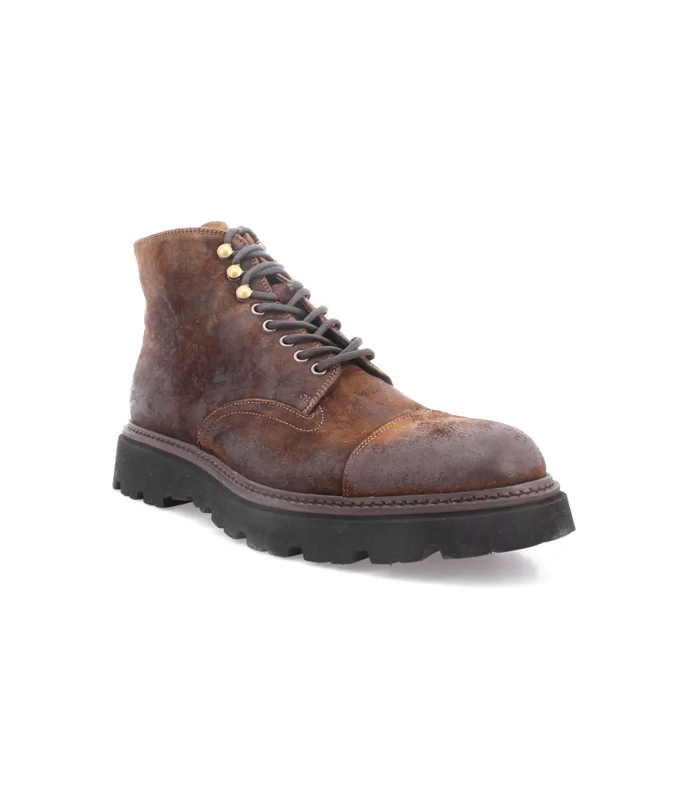 Suede Leather Rugged Heritage Ankle Boots
