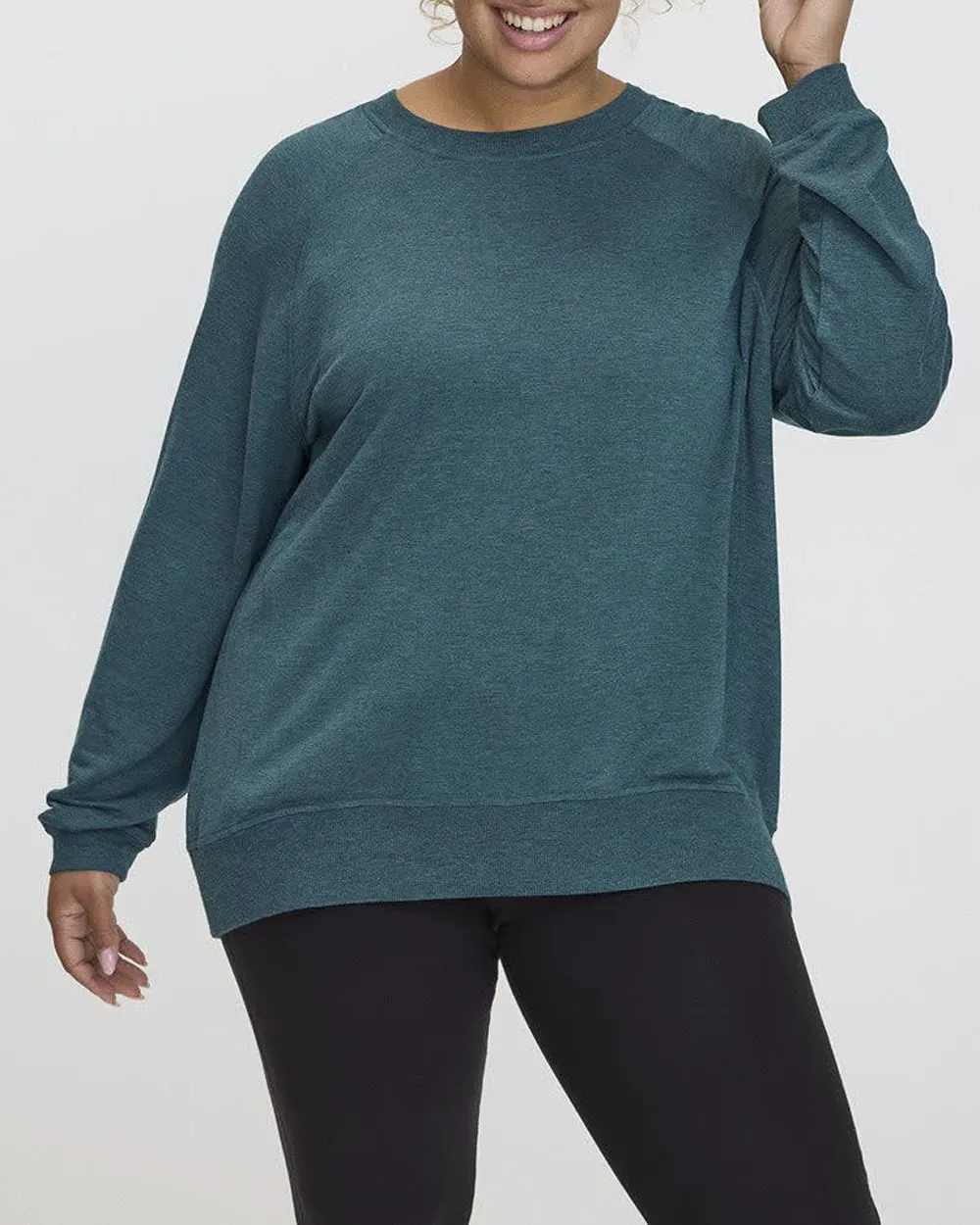 Long-Sleeve French Terry Sweatshirt 