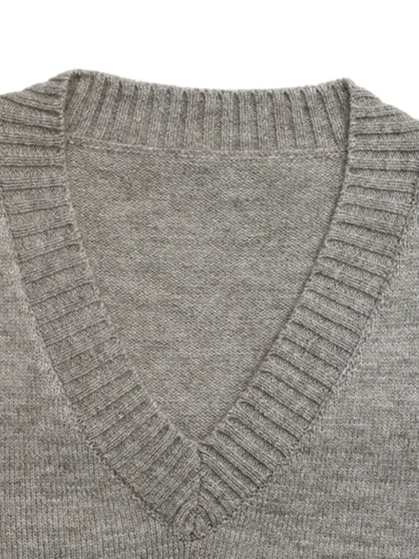 V Neck Sleeveless Coordinated Set