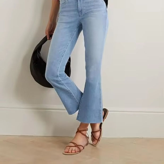 Alenya Faux Suede Low Heel Sandals