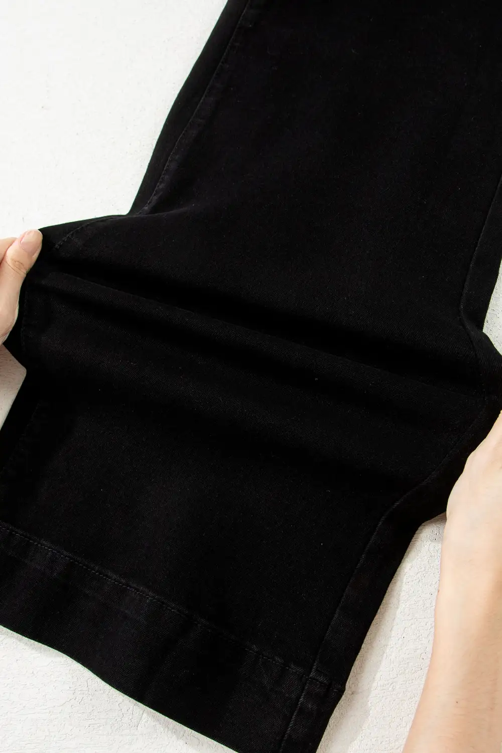 Relaxed Fit High Rise Denim Jeans