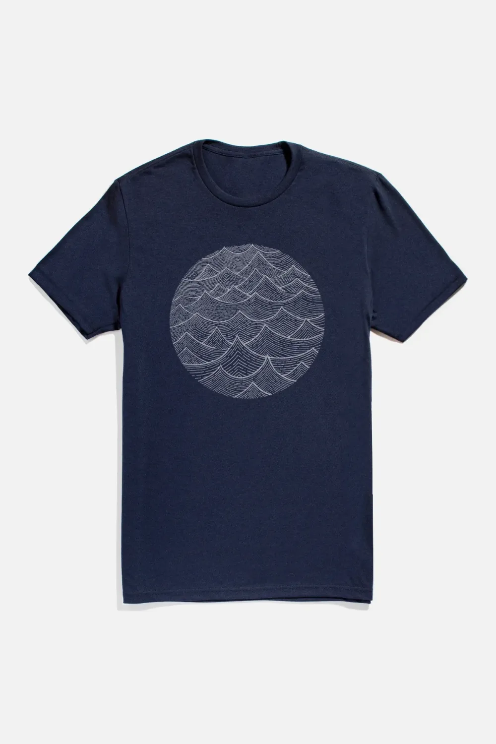 Wave Embroidered Tee