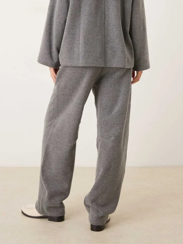 Oversized Knit Wide-Leg Pants