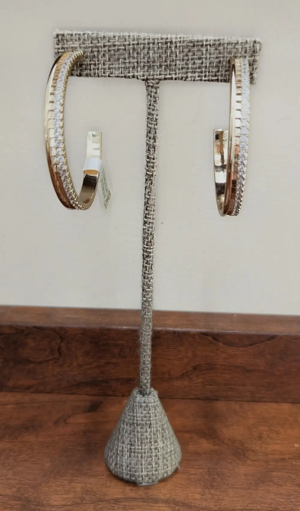 Textured Hoop Earrings