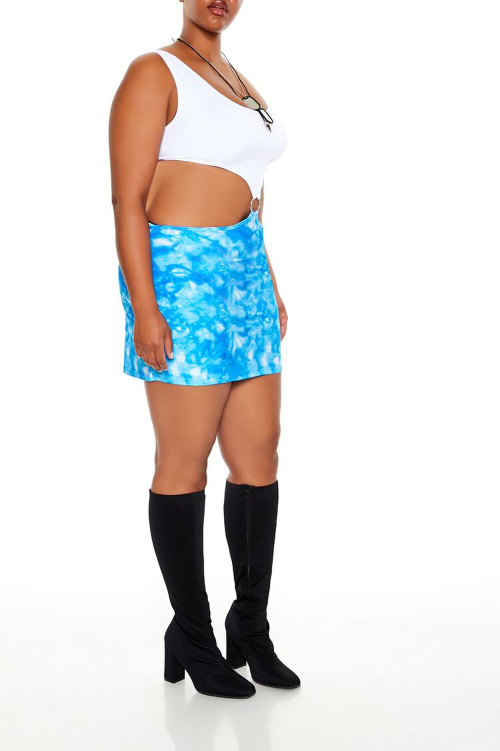 Plus Size Pretty Lady Dress Necklaces Set