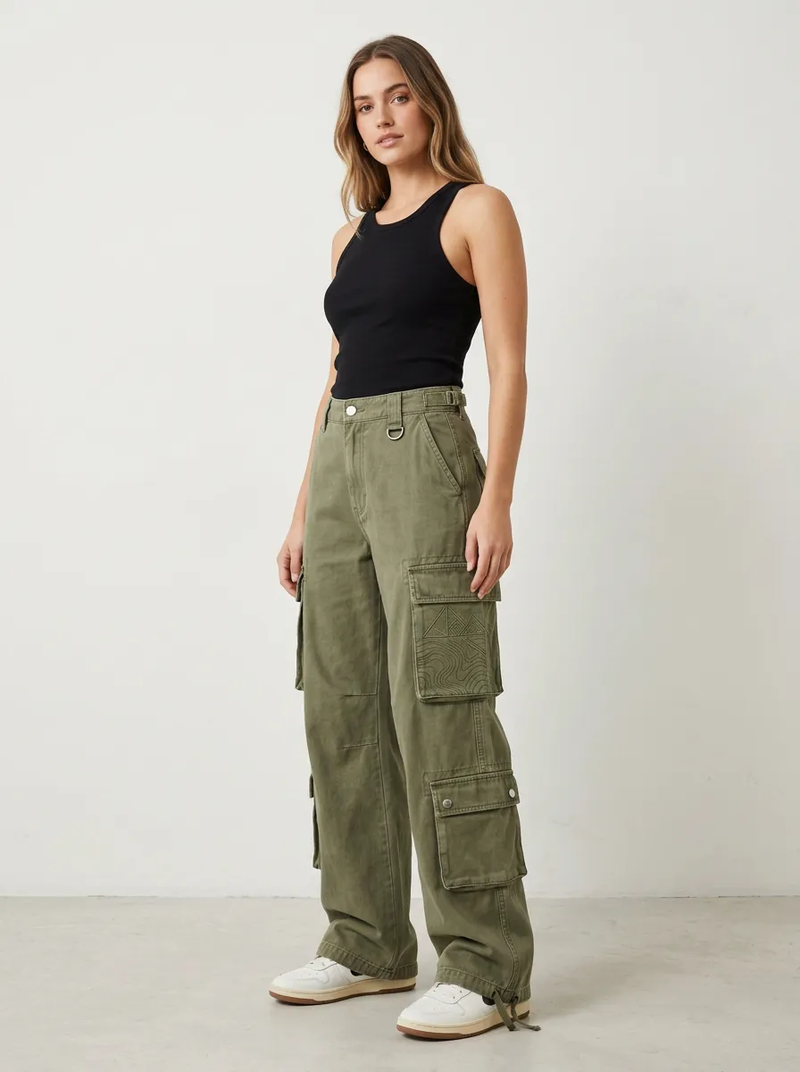 Lifestyle Multi Pocket Fit Women's Multi Pocket Cargo Pants