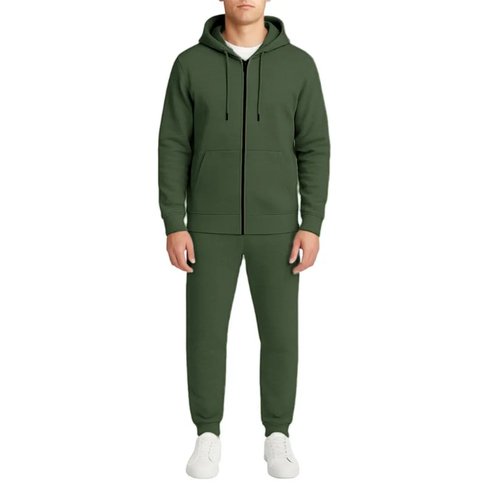 Men’s Multi Pack Fleece Zip Hoodie & Jogger Sets