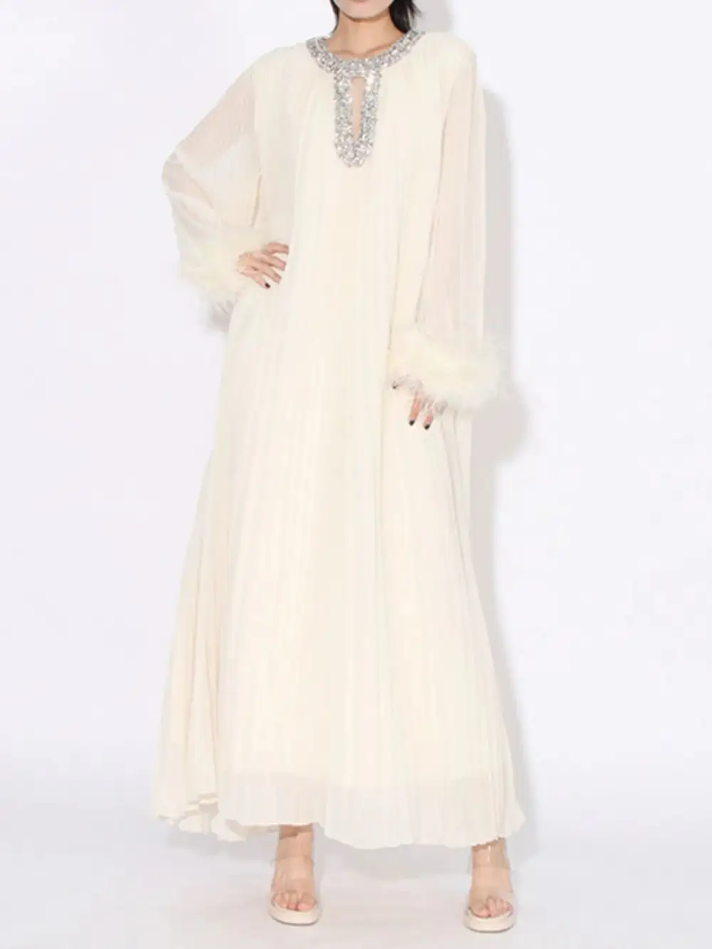 Finish Long Sleeve Maxi Dress