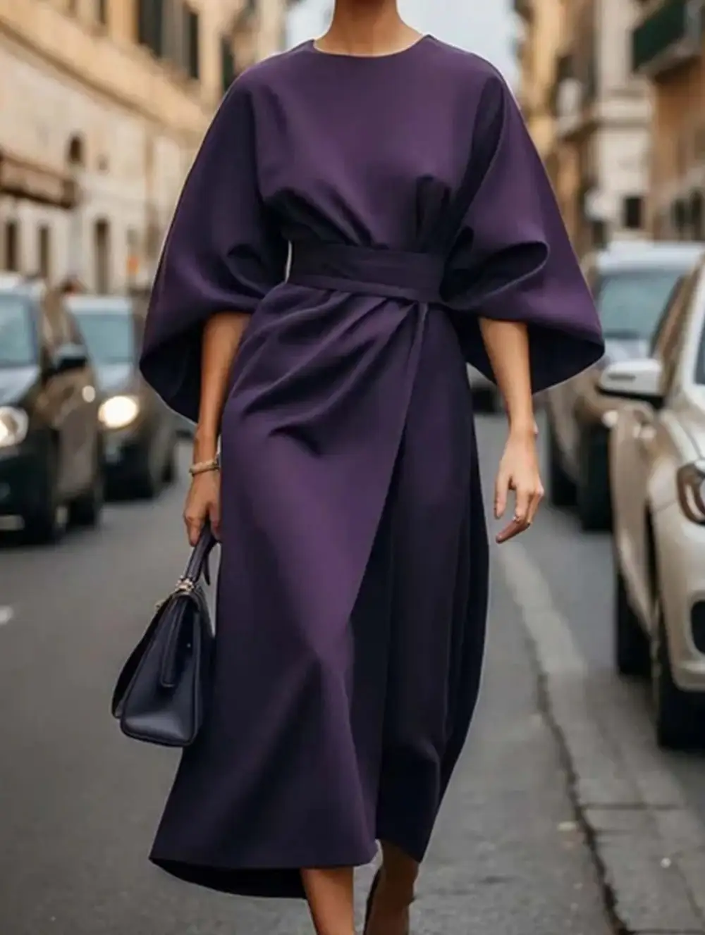 Clean Line Waist Dress