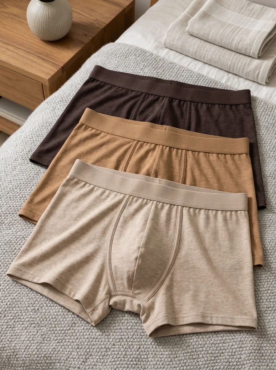 Men's Classic Series Cotton Boxer Briefs Set