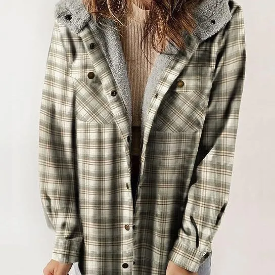 Hooded Wool-Blend Relaxed Outerwear Coat