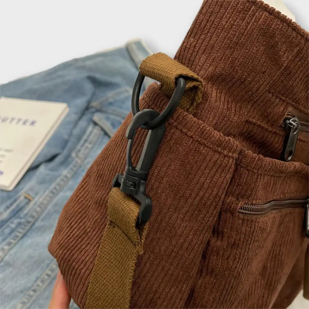 Nylon Soft Grain Tote Bag