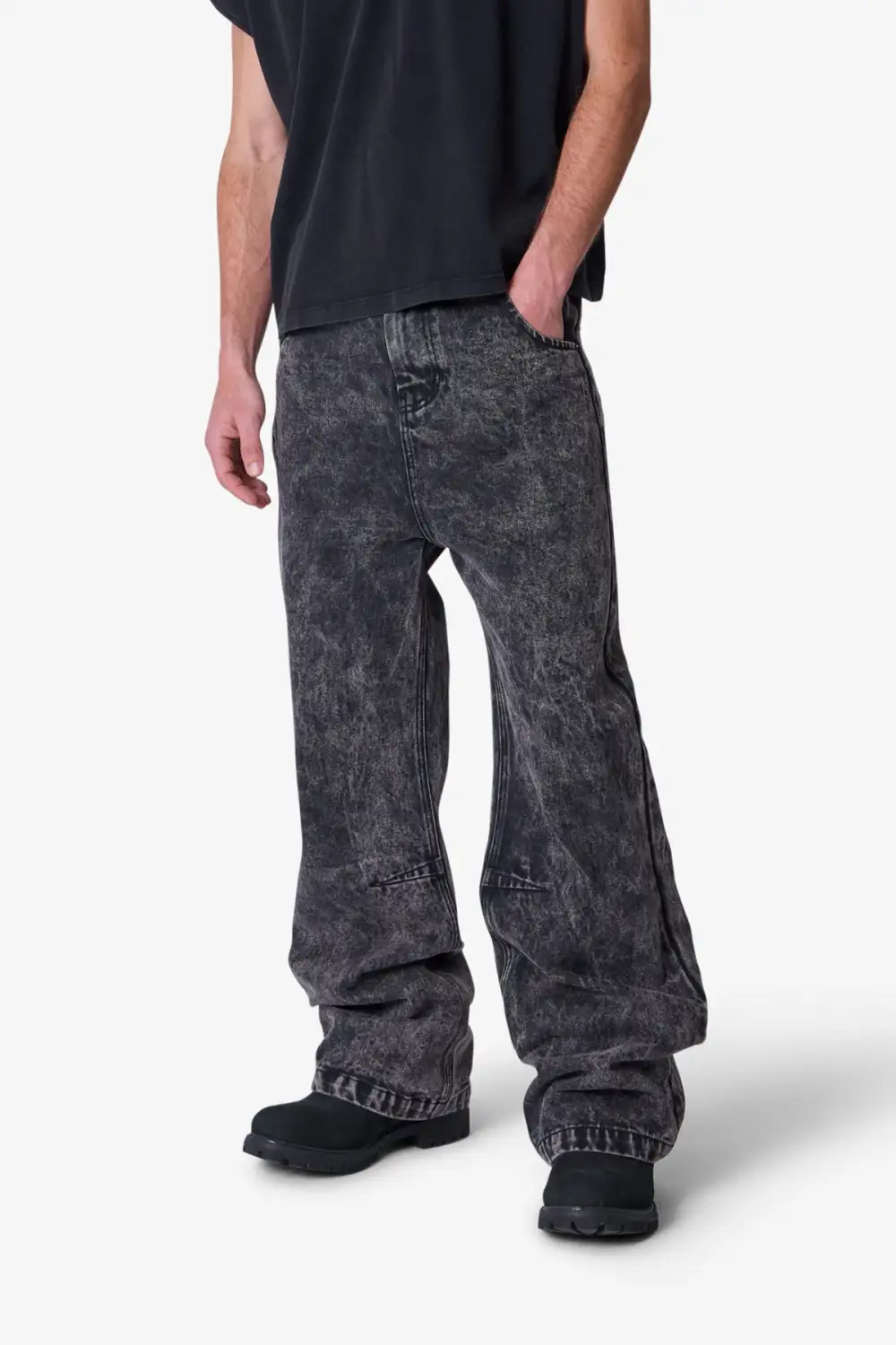Baggy Moto Jeans