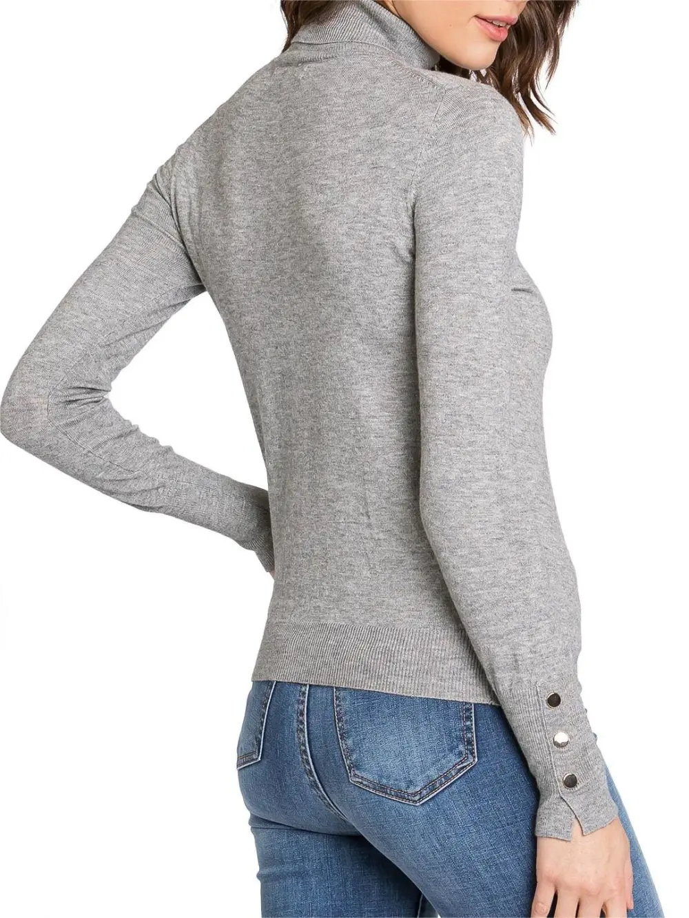 White Surplice - Style Long - Sleeve Top