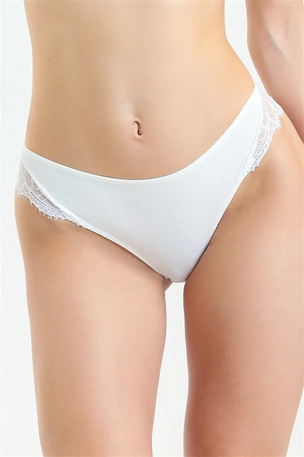 Minimal Lace Brazilian Panties