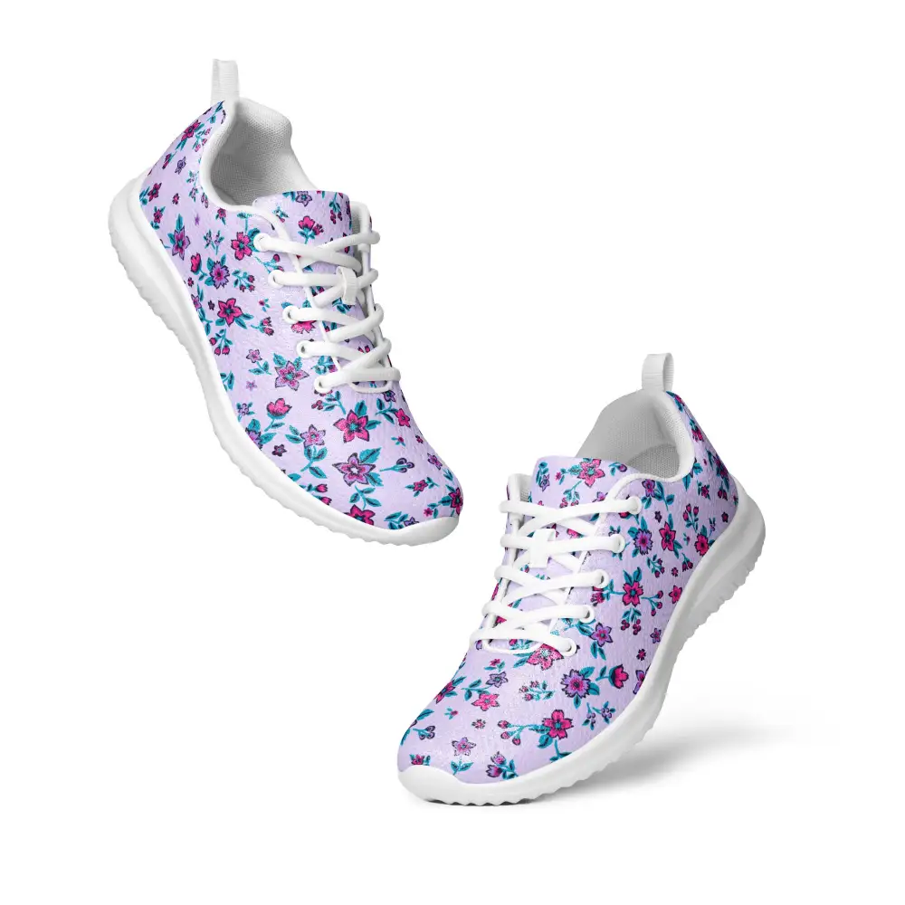 Garden Floral Lightweight Casual Sneakers