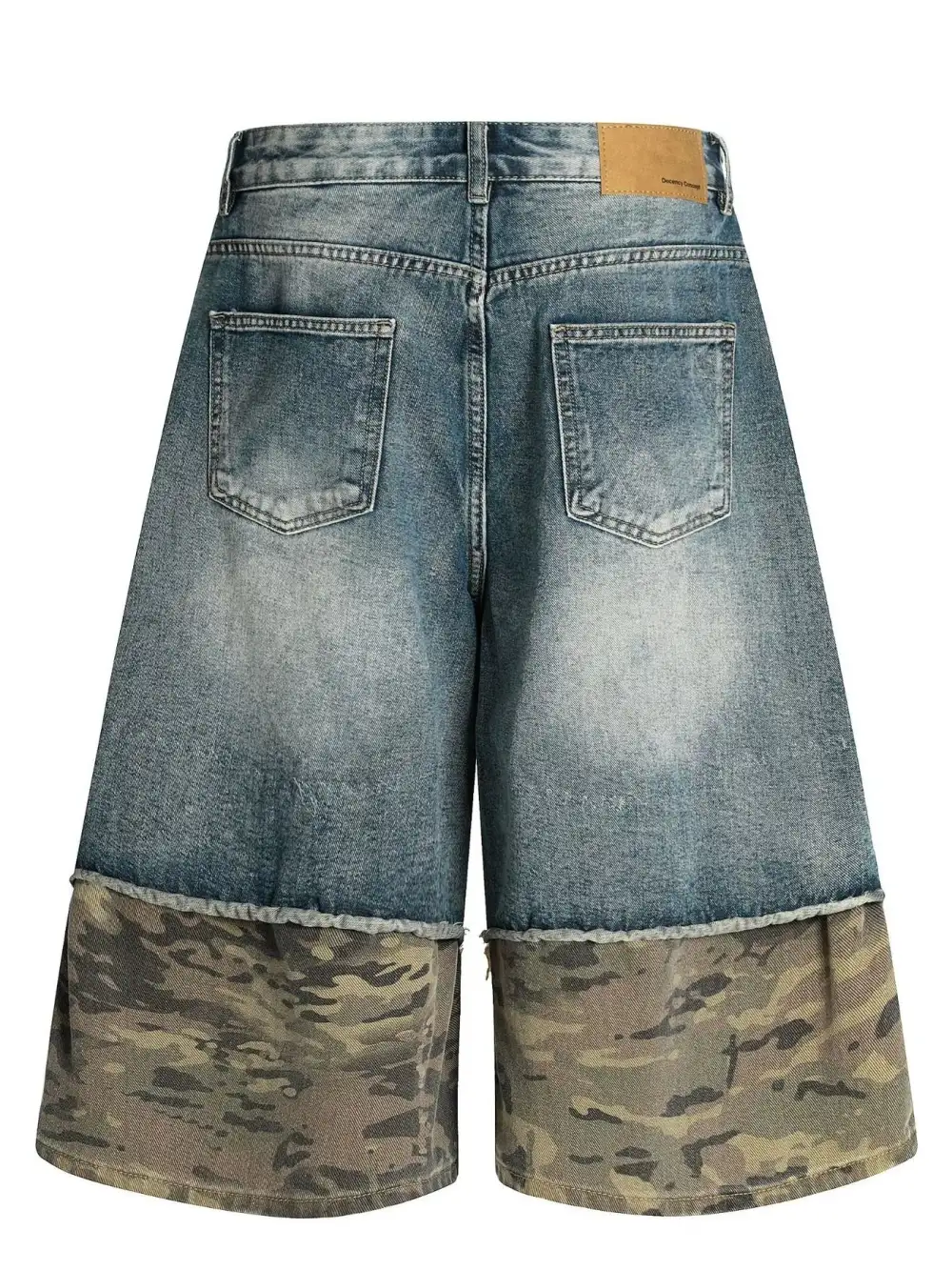 Resort Cotton Blend Casual Shorts