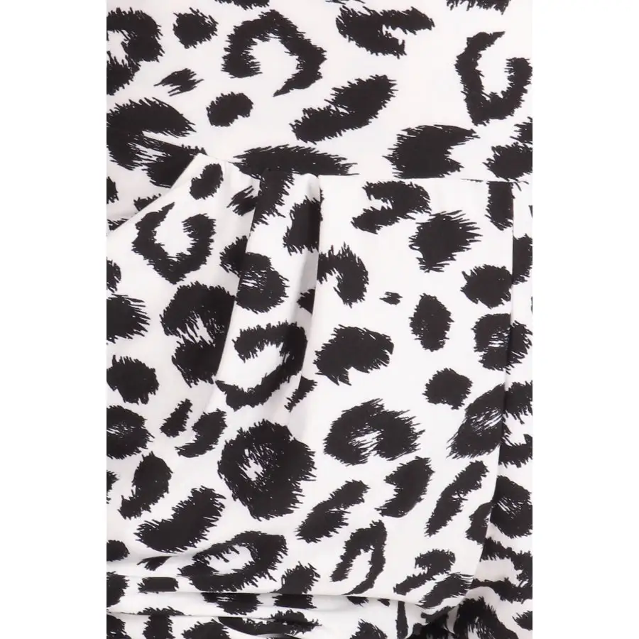 Soft Buttery Soft Printed Harem Shorts with Pockets