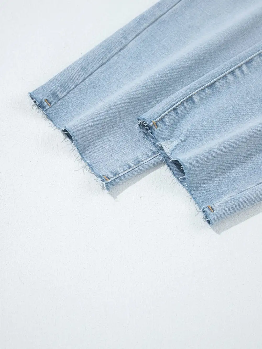 Mid Rise Ankle Length Distressed Skinny Denim Jeans