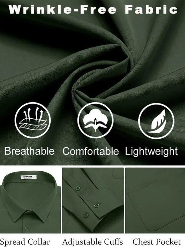 Formal Button Down Dress Shirt