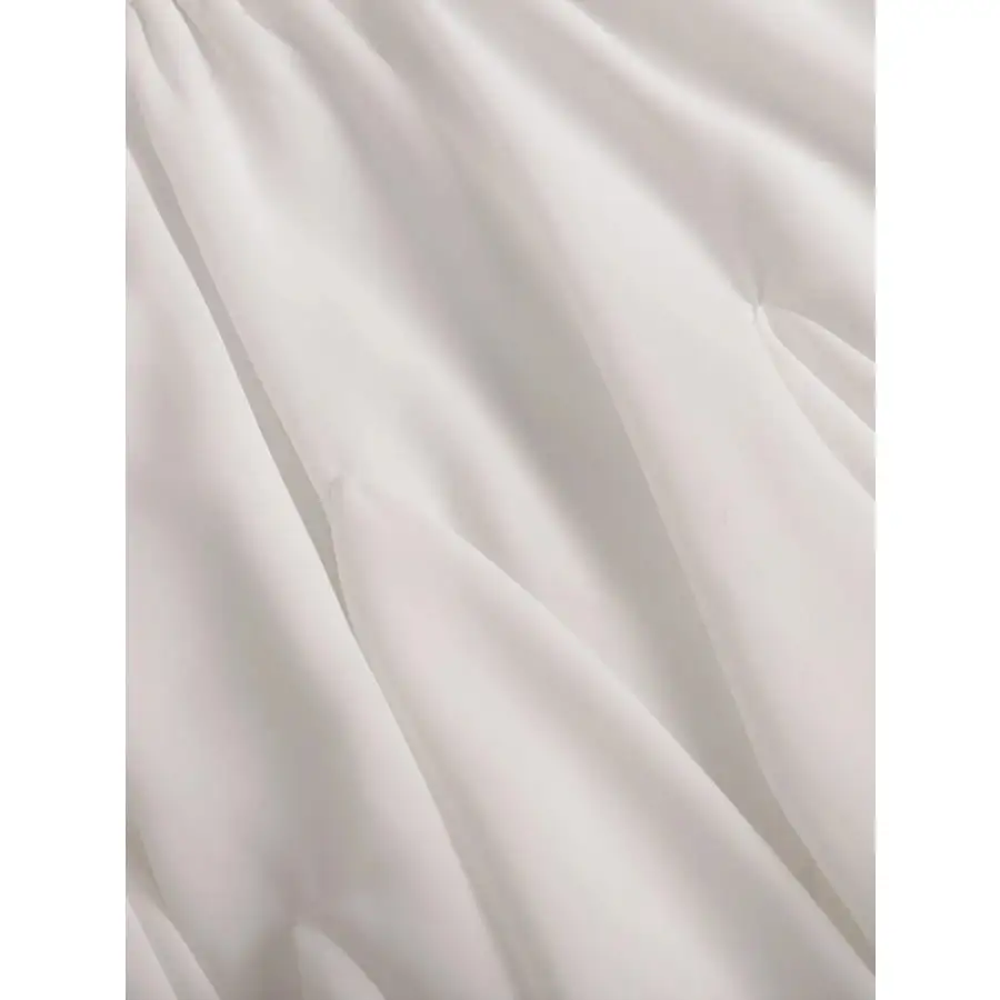 Elastic Waist Ruffled Hem Skirt