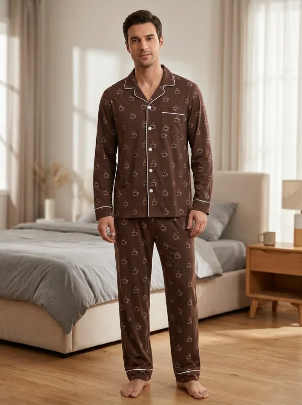 Classic Silhouette Classic Men's Pajama Set