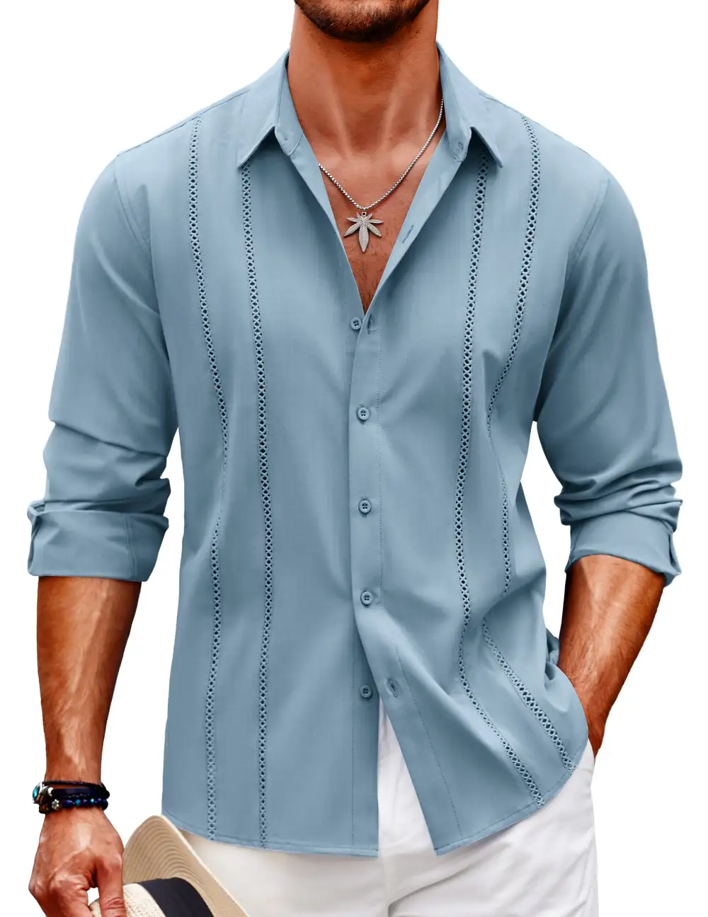Casual Long Sleeve Button Down Shirt